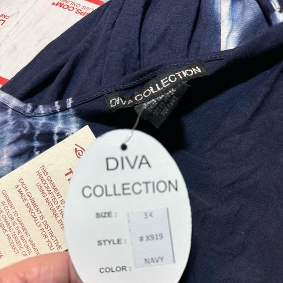 Diva Collection Tie Dye Sun Dress - Picture 9 of 9